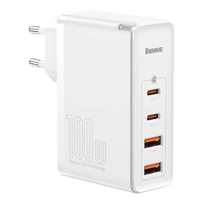 Baseus GaN2 Pro szybka ładowarka sieciowa 100W USB / USB C QC 4+ PD