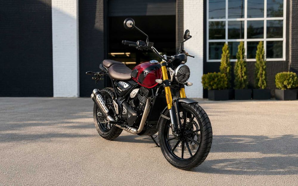 Triumph Scrambler 400 X 2024 рік, 2400 км пробігу