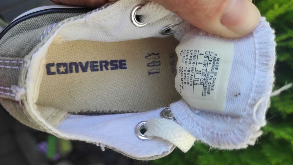 Кеди converse для немовлят