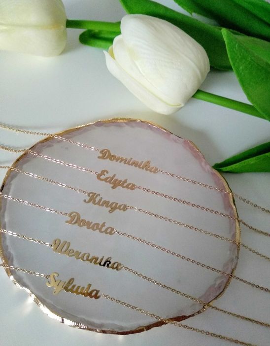 Bransoletka damska z imieniem Ewelina