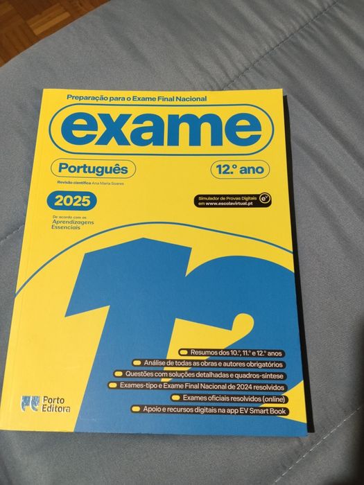 Livro exame nacional português