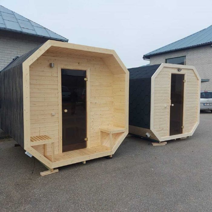 Sauna Ośmiokątna 2,2x1,6