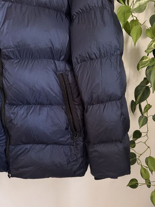 Kurtka puchowa puch down jacket puchówka granatowa ciepła Daniel Hechter Van Graff