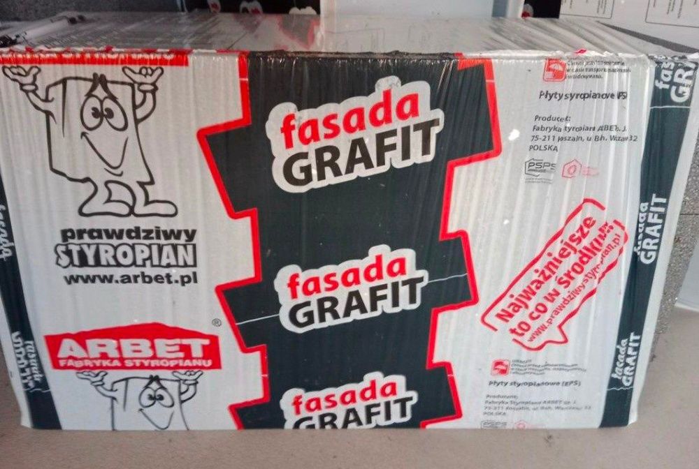Styropian arbet grafitowy 20cm wspólczynik 0.031