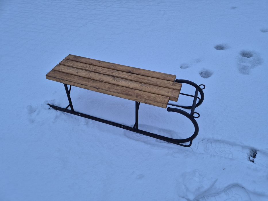 Duże masywne sanki idealne do quada