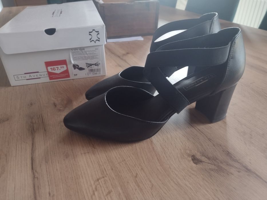 Buty damskie skórzane