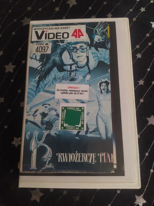 Krwiożercze Ptaki kaseta vhs Horror