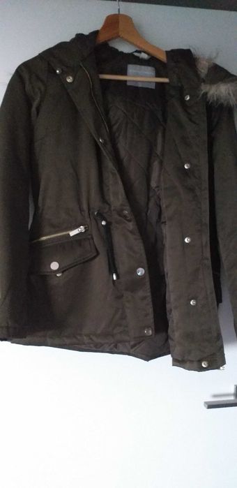 Kurtka M jesienna zimowa krótka parka 38