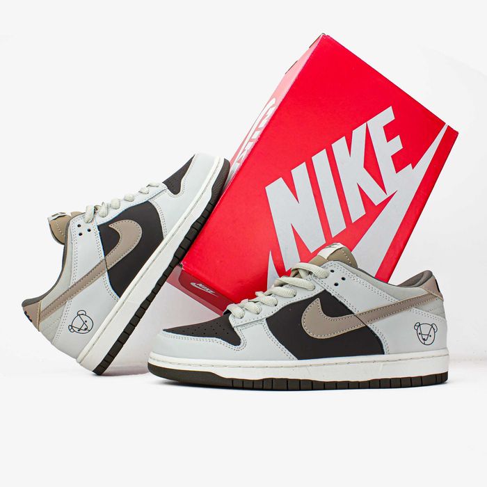 Мужские кроссовки Nike SB Dunk Low "Beige Brown Bear" 40-45