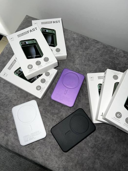 АКЦІЯ-РОЗПРОДАЖ!!!Бездротовий магнітний павербанк акумулятор Iphone