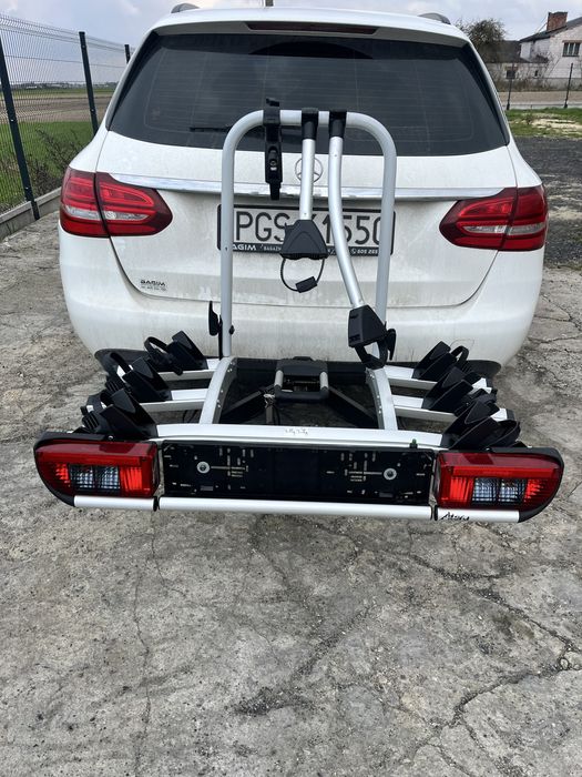 Bagaznik rowerowy na hak na 3 rowery Atera Strada odjezdzany Thule zamykany