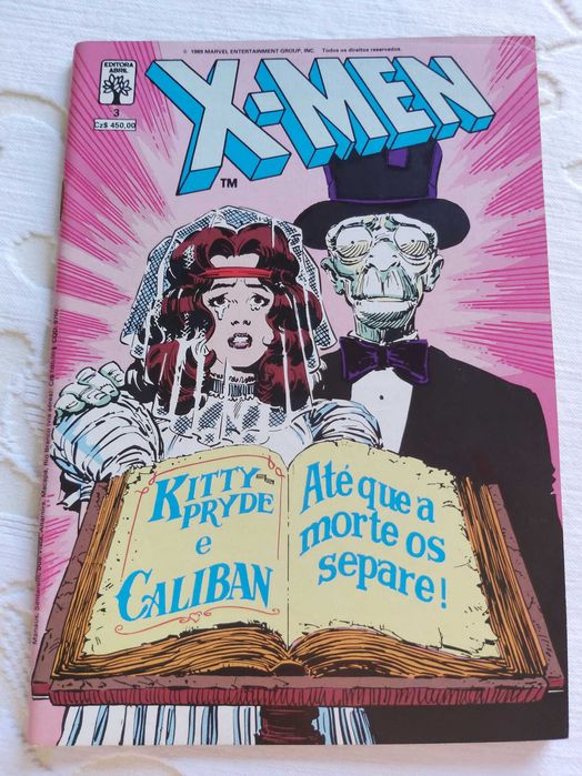 3 revistas X-Men da editora Abril