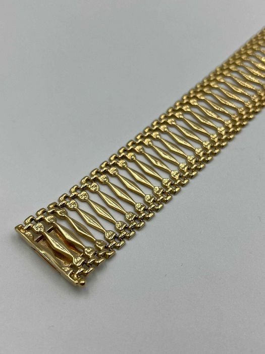 Bransoletka złota 14K 27.13g