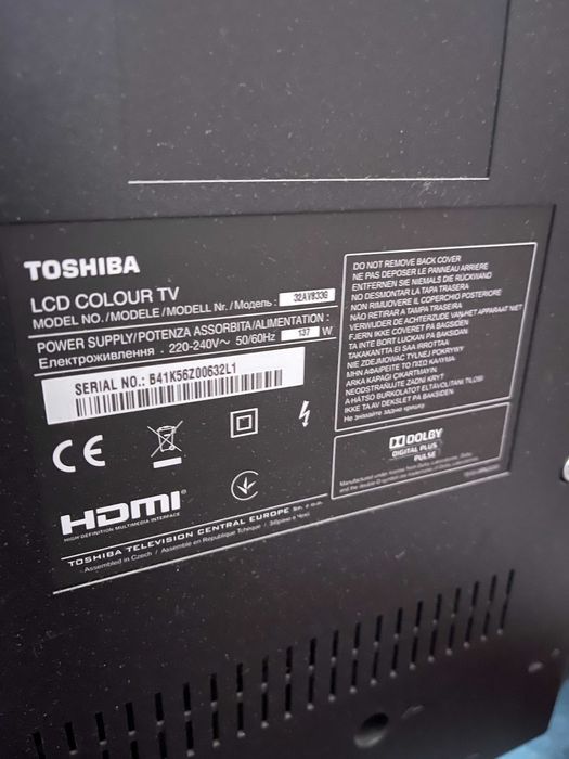 Продам телевизор Toshiba 32AY833G