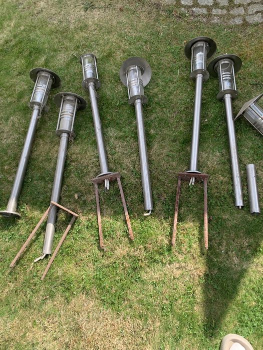 Lampy ogrodowe  używane  stojące