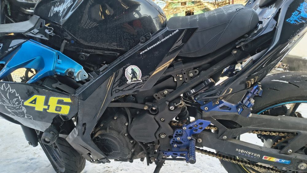 Kawasaki ninja 400 2018 рама документи двигун