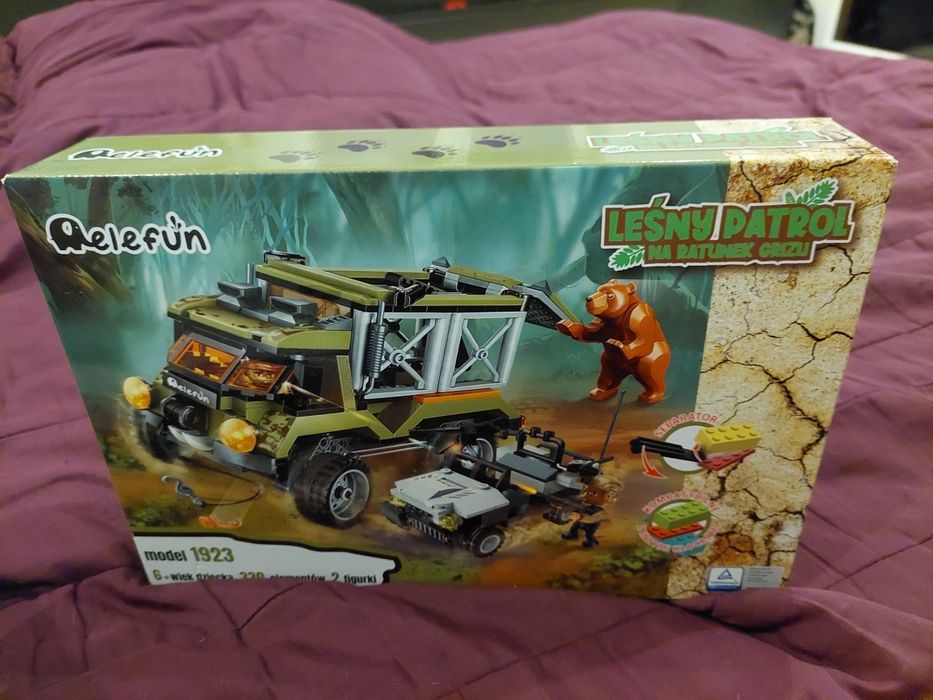 Leśny Patrol 1923 na ratunek grizzli NOWY Elefun