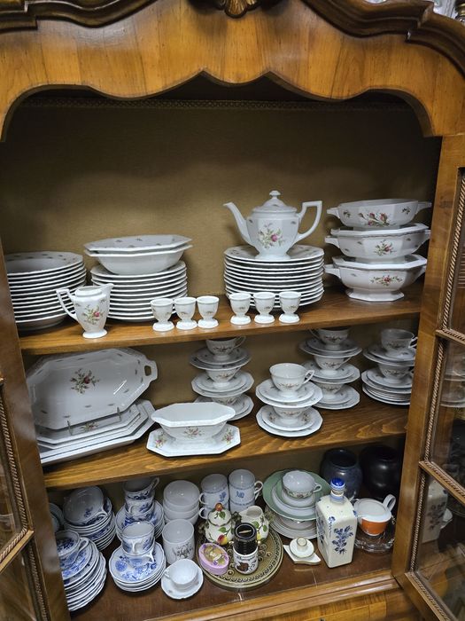 Rosenthal Biała Maria Wzór Moos Rose