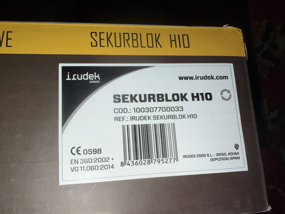 Irudek sekurblok H10