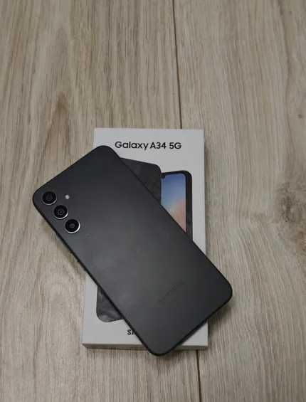Telefon Samsung Galaxy A34 5G. 128gb, 6 RAM, ekran 6,6" AMOLED