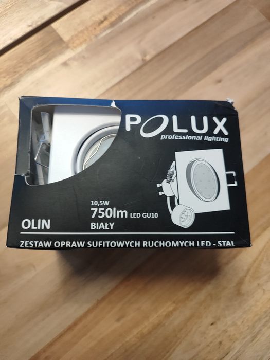 Nowy zestaw 3 lampek sufitowych / opraw sufitowych ruchomych LED