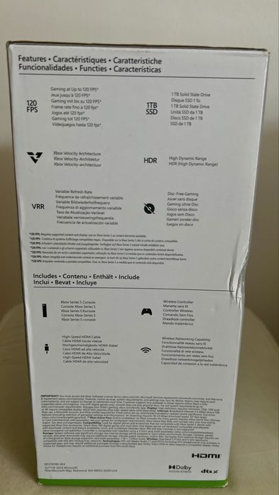 XBOX Serie S - 120FPS - 1TB SSD - Novo