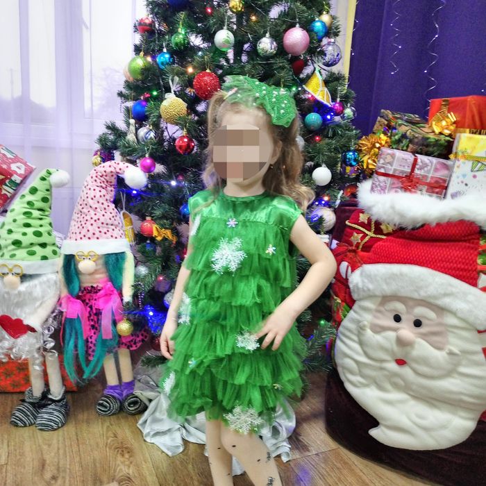 Костюм ялинки для дівчинки