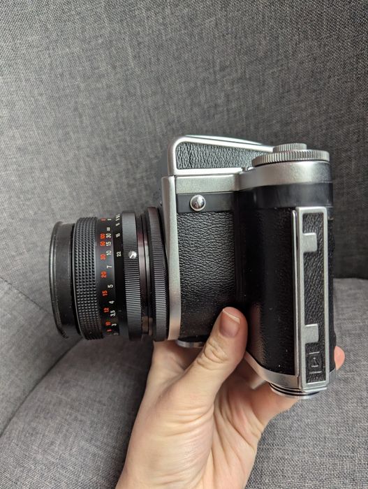 Камера: Pentacon Six TL+ MC Biometar 2.8/80 Carl Zeiss Jena DDR