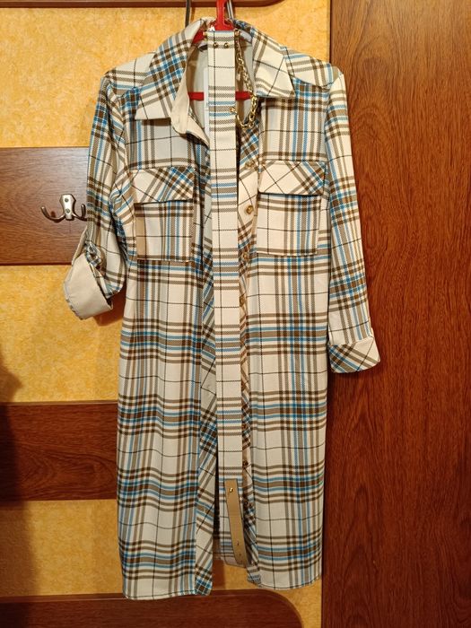 Платье на пуговицах