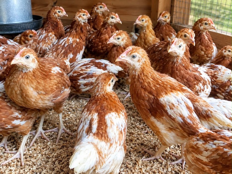 Kury nioski Leghorn , Novogen , Rosa , Tinted