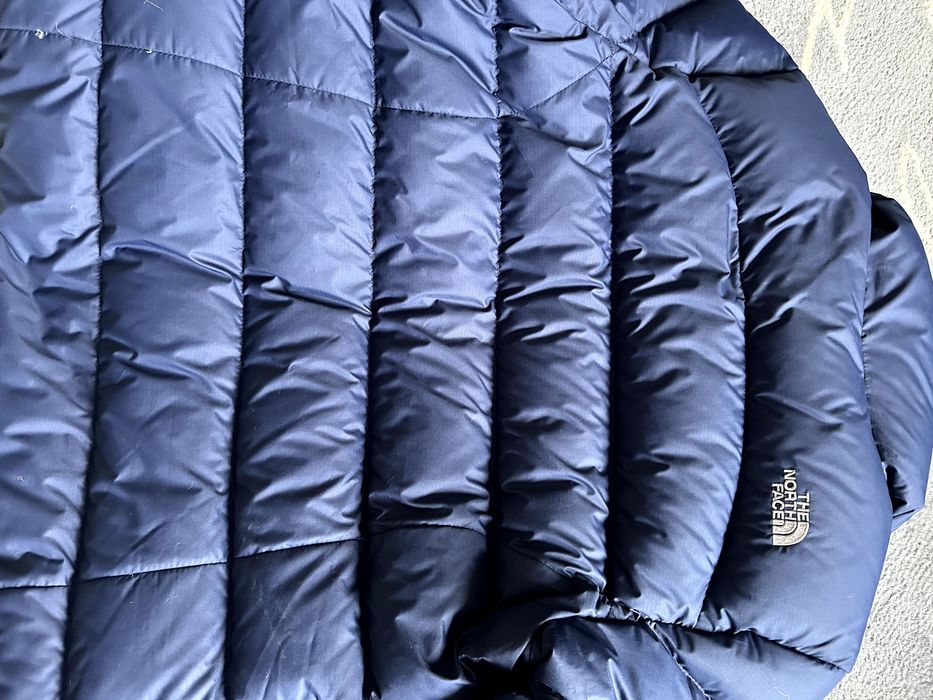 The north face 700 kurtka puchowa damska rozmiar M, granatowa