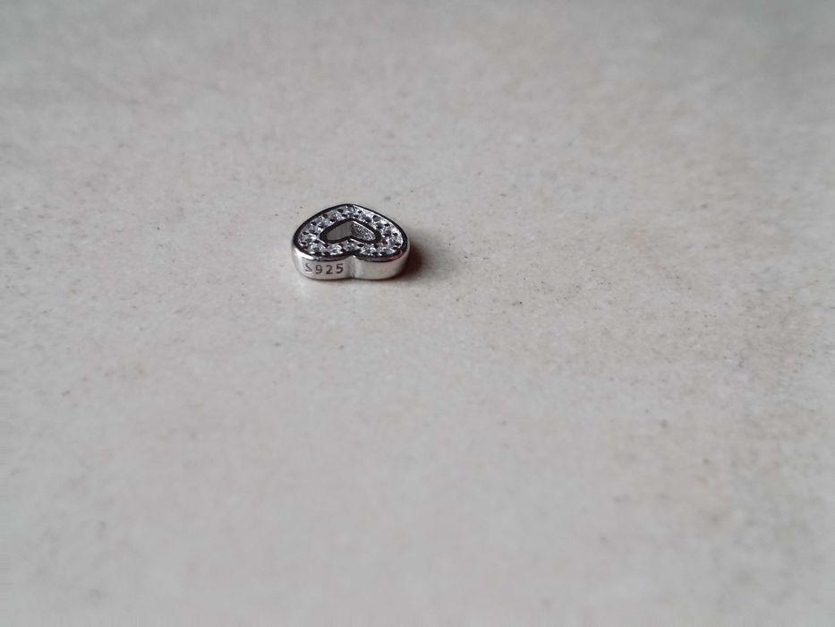 Petite Floating charms Serce Serduszko do szklanego wisiorka