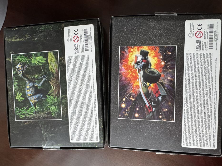 3D пазли.  100шт.