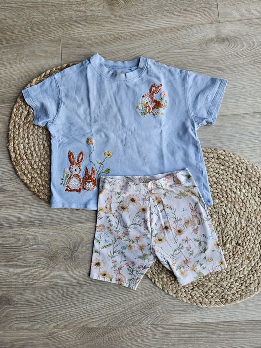 Komplet tshirt + getry Next r.104cm