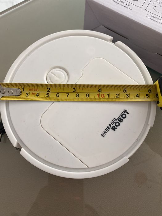 Mini Robo aspirador branco