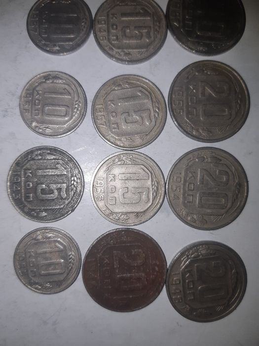 Монетки -СССР...