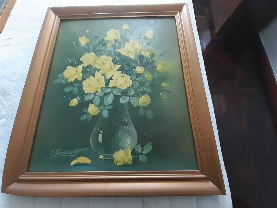 Quadro anos 50/60, excelente estado conservação