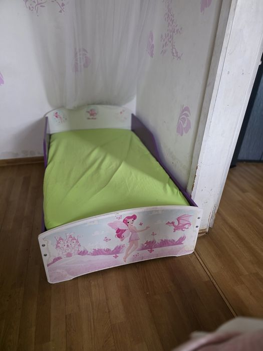 Łóżko dzieciece z  szuflada