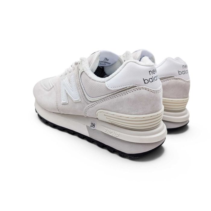 Жіночі кросівки New Balance 574 legacy сірі (термо)