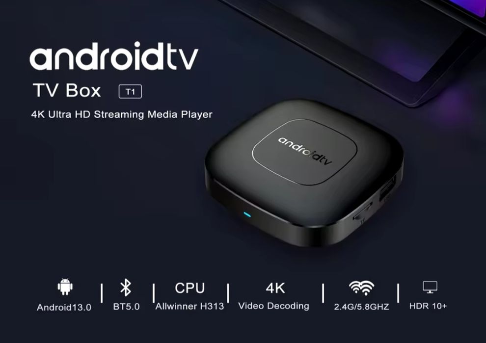 Android TV box 8K super wydajny na Androidzie 13