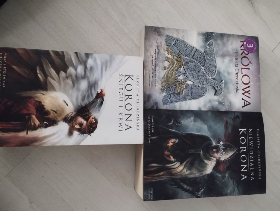 Zestaw książek Elżbiety Cherezińskiej