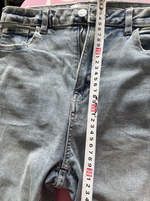 Jeansy z wysokim stanem xl/42 sinsay