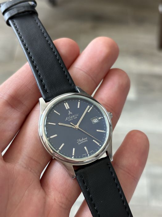 Zegarek Atlantic Seabase niebieski 60341