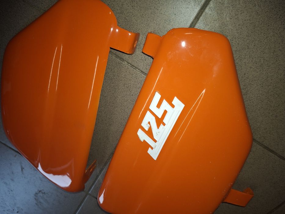 Nowe oslony boczne boczki wsk 125 m06-b3 jednoramowa kpl pl