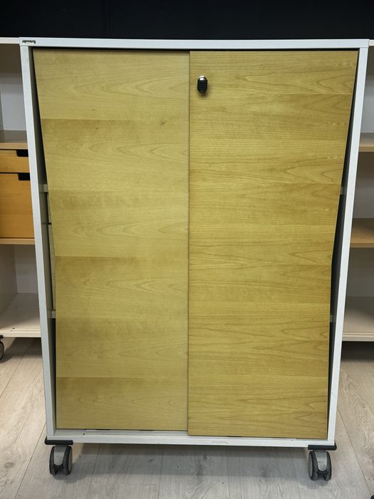 Duża mobilna szafka biurowa na kółkach EDSBYN Szwecja