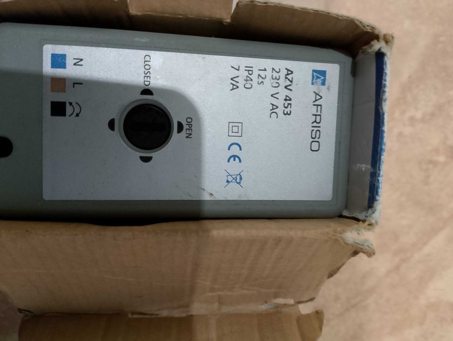 Zawór strefowy afriso AZV nowy