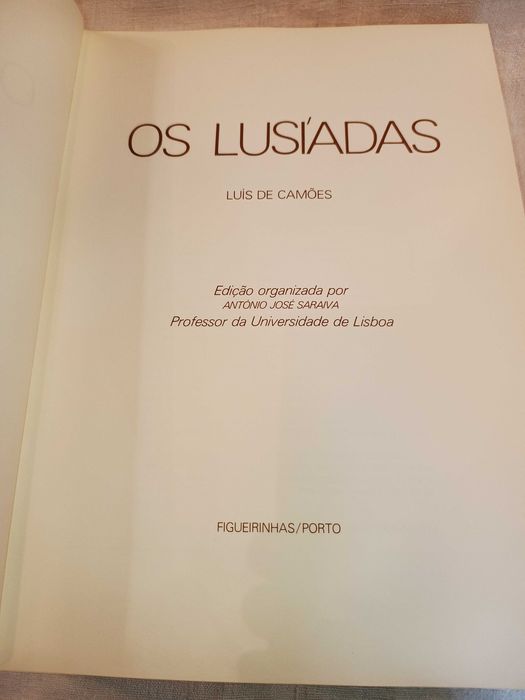 Livro Os Lusíadas