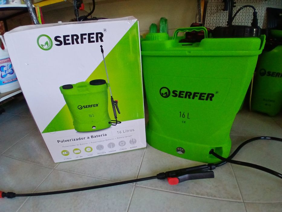Pulverizador a bateria 16 litros