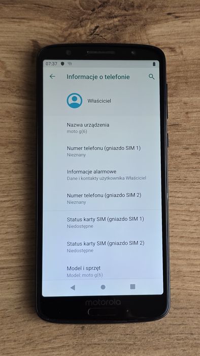 Motorola moto g6