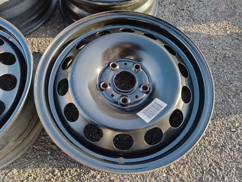 Vw,Skoda,Seat 5x112 6J Et48 16" Oryginał Komplet